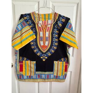 Unisex  Traditional African Dashiki